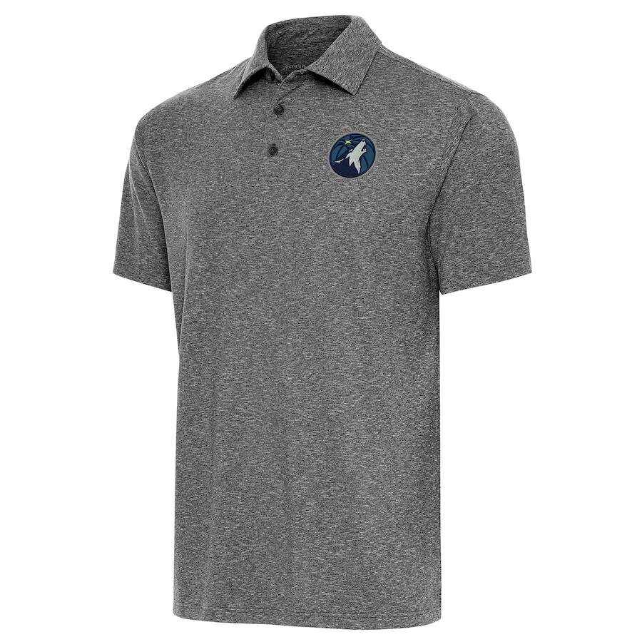 

Поло с коротким рукавом Antigua Minnesota Timberwolves, черный