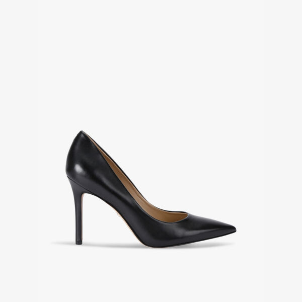 

Туфли-Лодочки из кожи с острым носком из орехового дерева Sam Edelman, черный