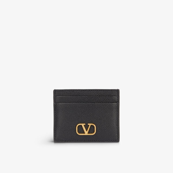 

Кожаный визитница VLOGO Valentino Garavani, черный