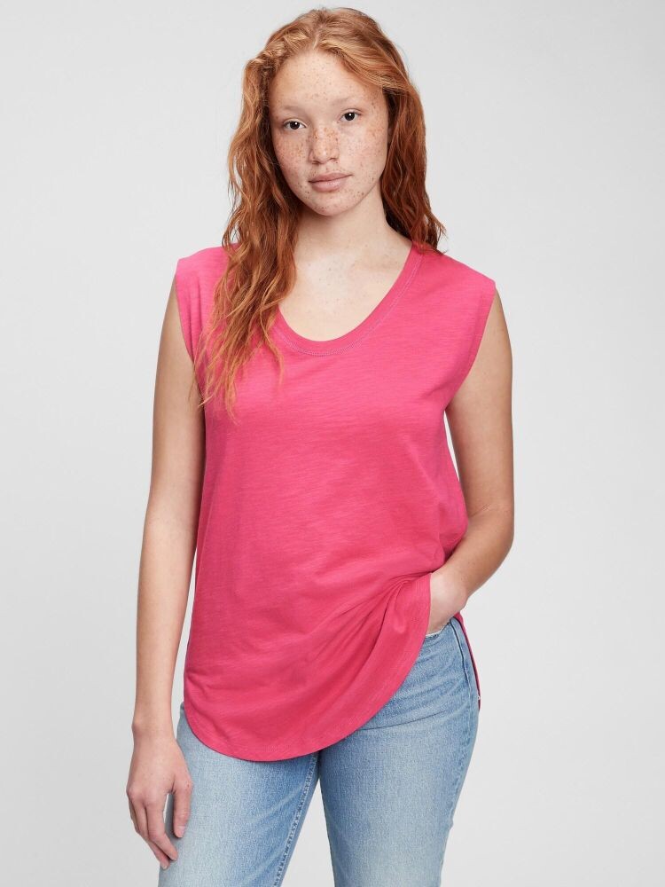 

Туника футболка Gap, розовый
