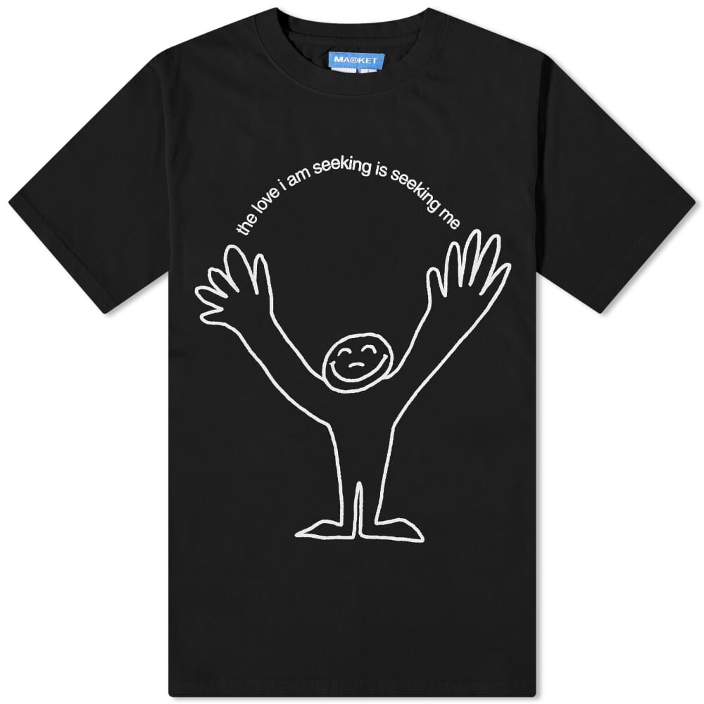 

Футболка Market Seek Love, черный