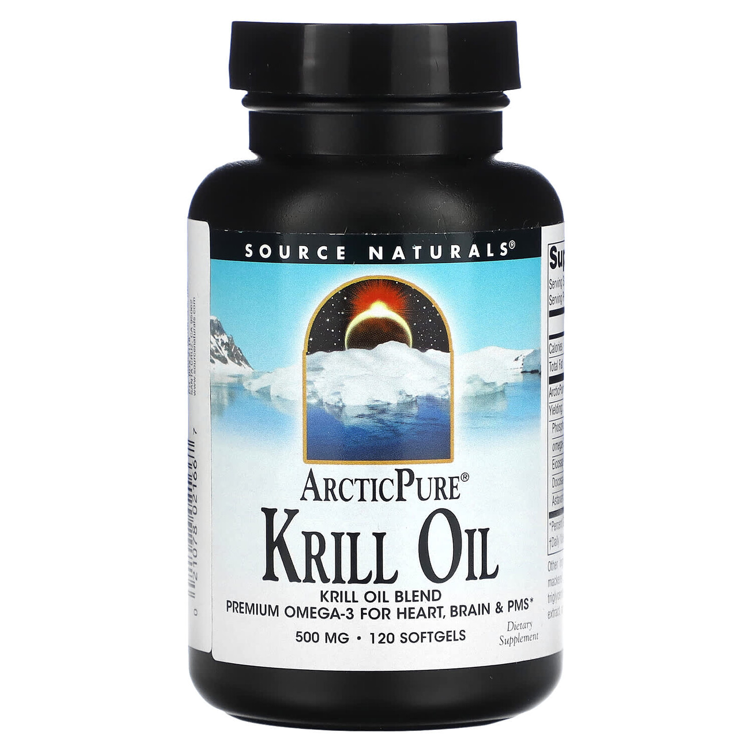 

ArcticPure, масло криля, 500 мг, 120 капсул, Source Naturals