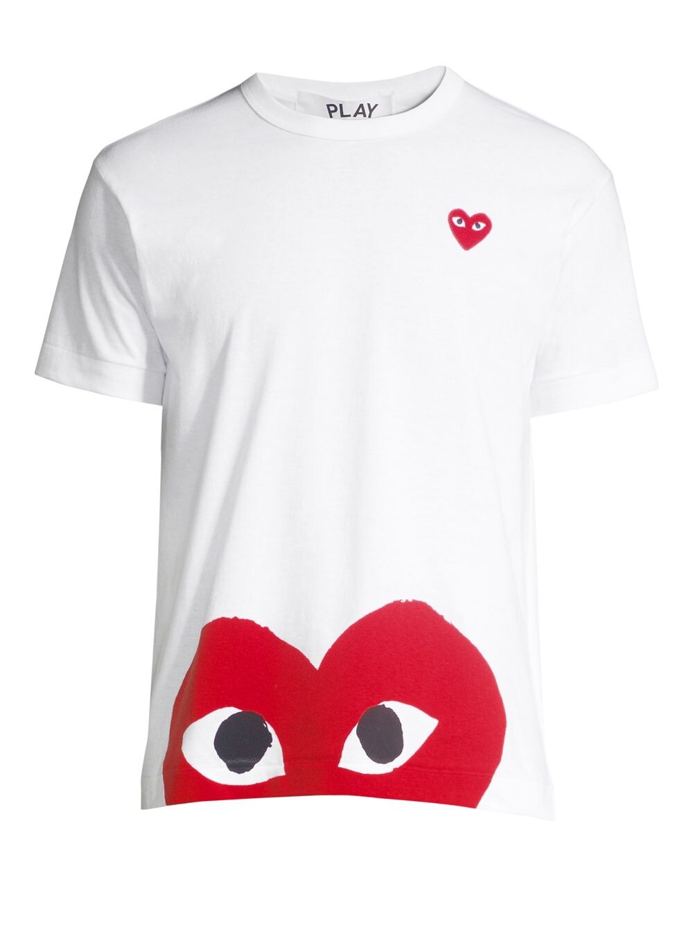 

Нижняя футболка с сердечком Comme des Garçons PLAY, белый