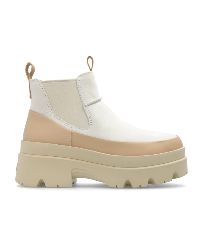 

Кожаные ботильоны "Брисбен" Ugg, бежевый