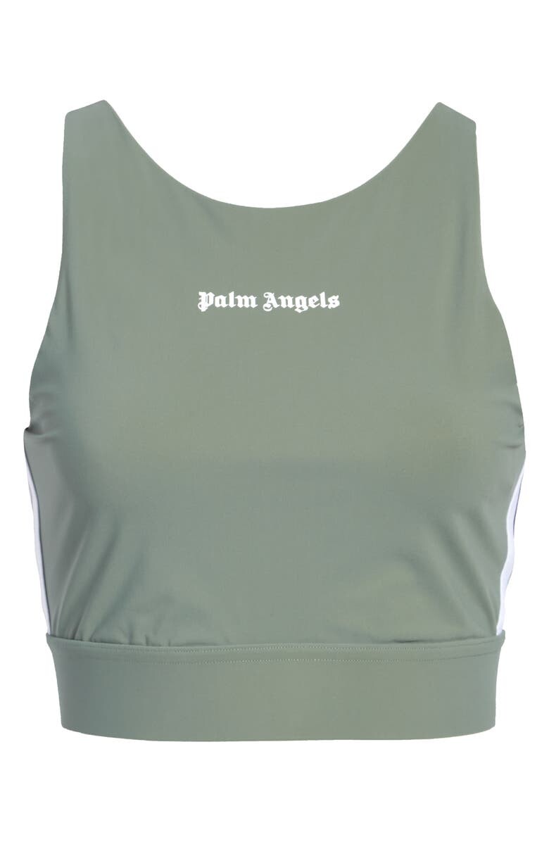 

Спортивное бра с полосками и логотипом PALM ANGELS