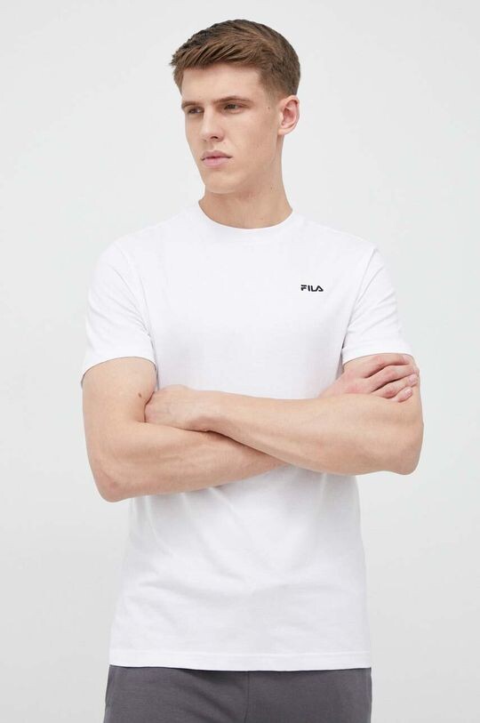 

Футболка из хлопка Fila, белый