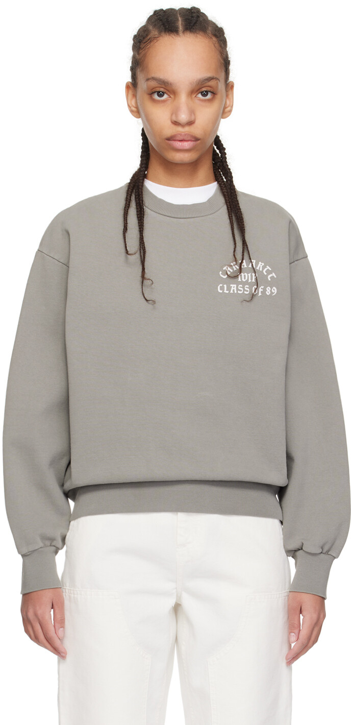 

Серый свитшот Class of 89 Carhartt Work In Progress