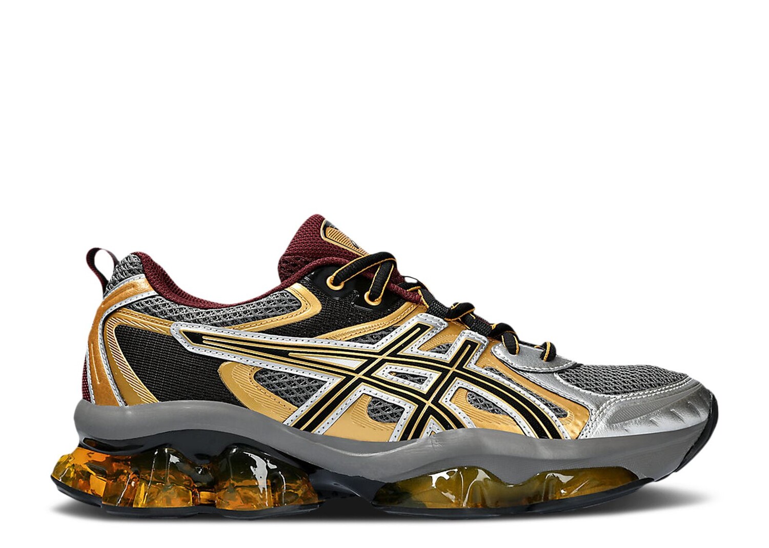 

Кроссовки ASICS Gel Quantum Kinetic 'Carbon Pure Gold', серый