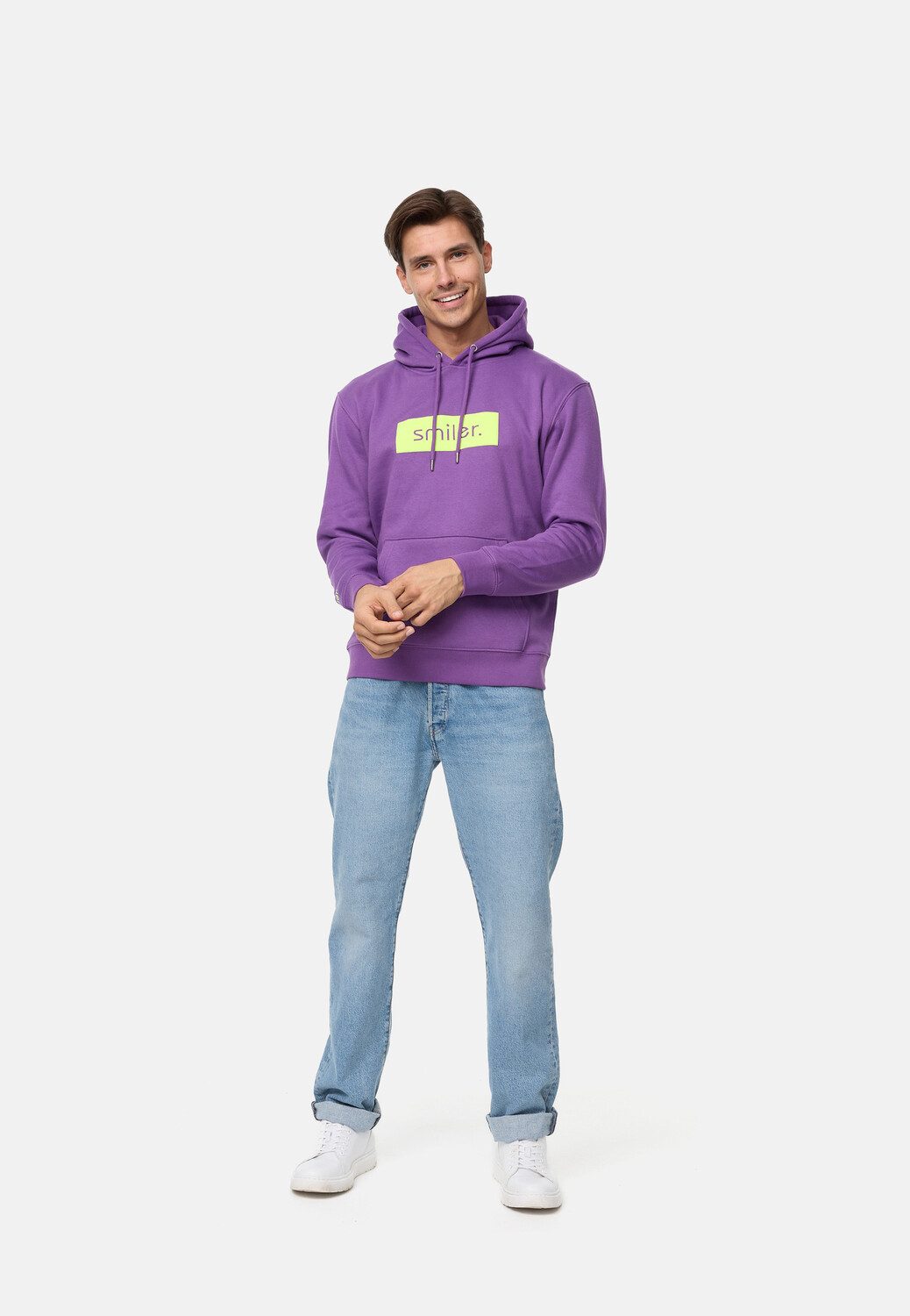 

Толстовка smiler. kapuzenpul buddy., фиолетовый
