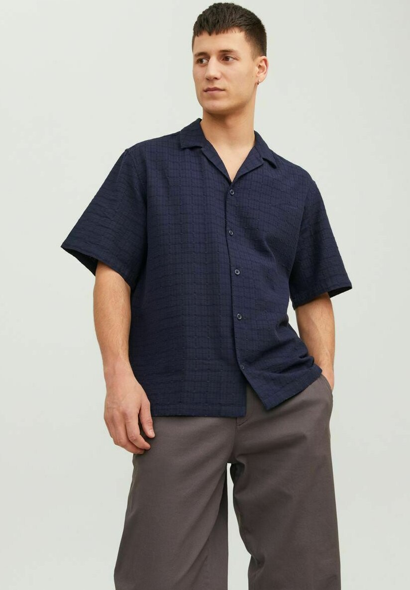

Рубашка KURZARM STRUKTURIERTES FREIZEIT Jack & Jones, ночное небо