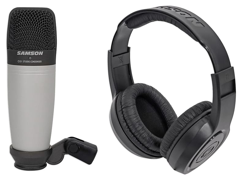 цена Студийный конденсаторный микрофон Samson SAC01+SASR350