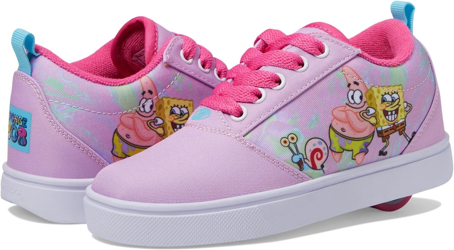 

Кроссовки Heelys Pro 20 Spongebob, цвет Pink/Light Pink/Aqua