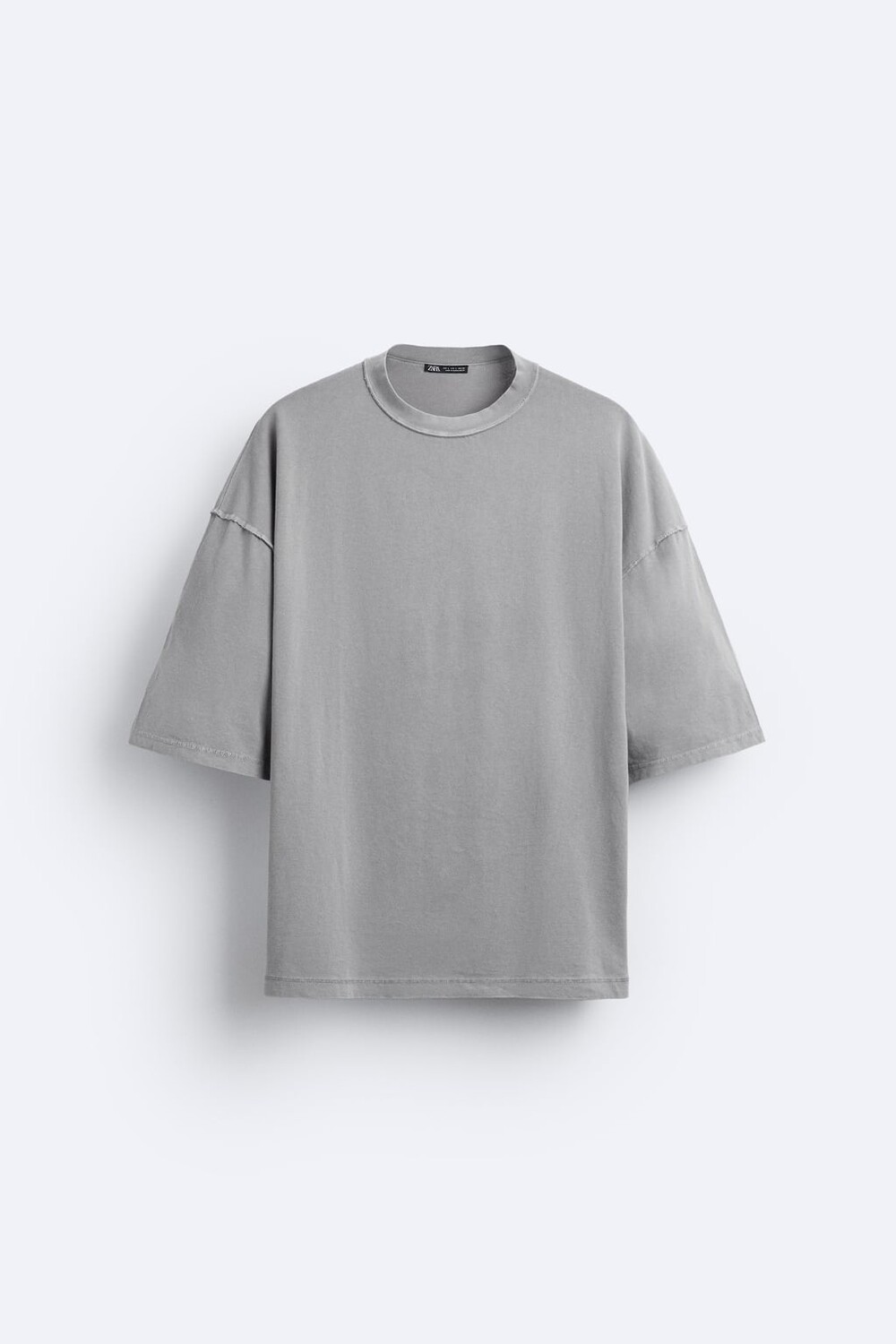 

Цветная футболка ZARA, серый