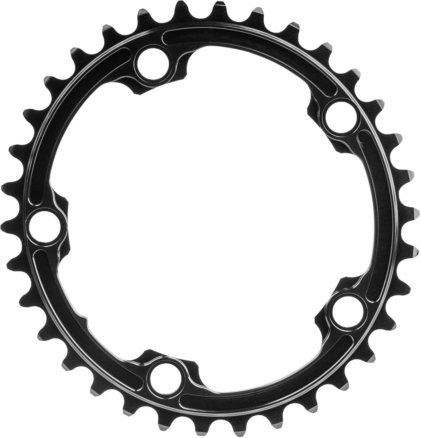 

Внутренняя звездочка Premium Oval 110 BCD Road — 5 болтов absoluteBLACK, черный