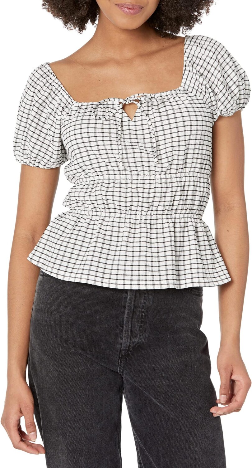 

Многоуровневый топ Омаха Madewell, цвет Lighthouse