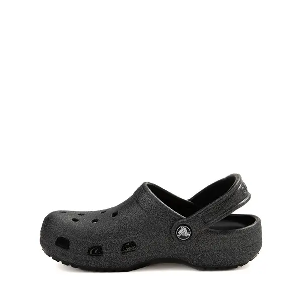 

Сабо Crocs Classic Glitter Clog, черный