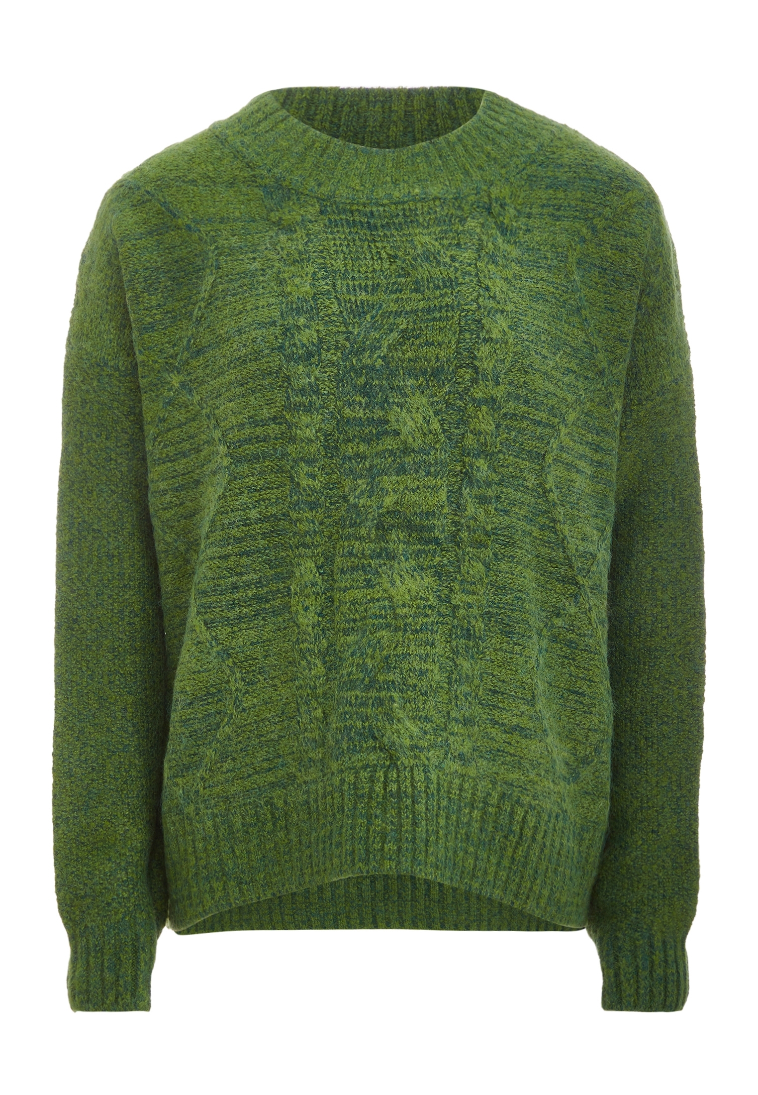 Свитер Tanuna Strick, зеленый свитер tanuna strick цвет senf