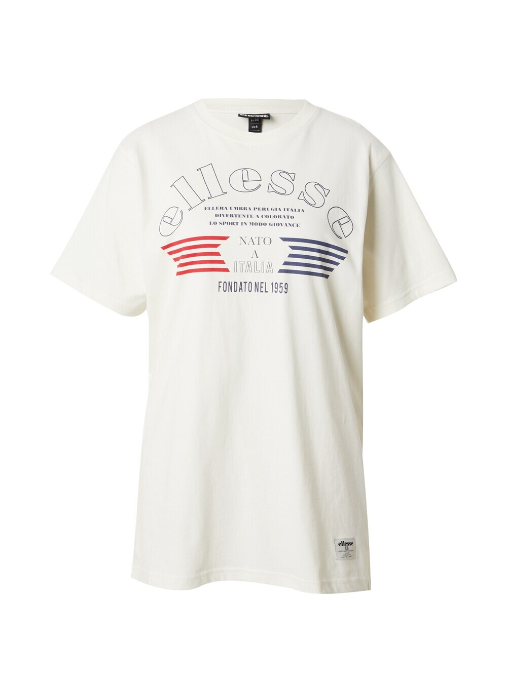

Рубашка ELLESSE Nirette, от белого
