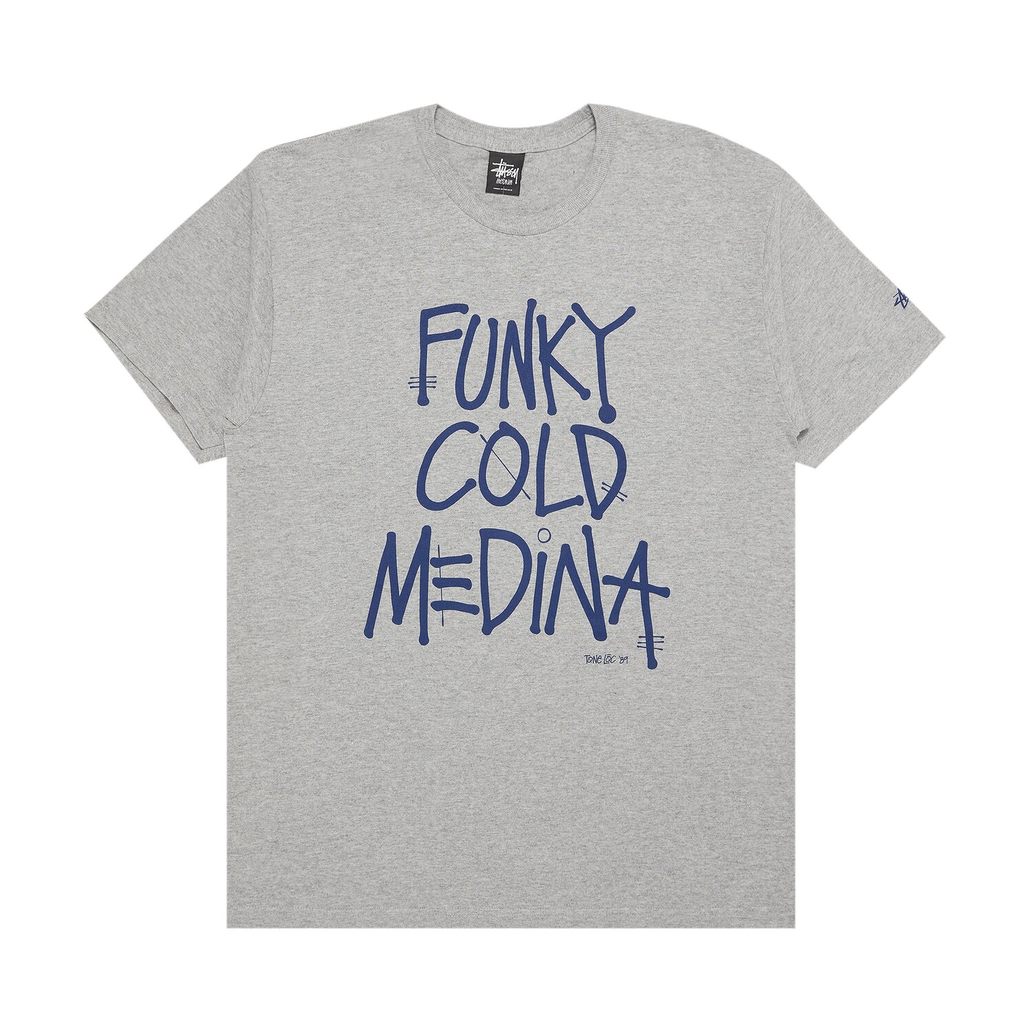 Футболка Stussy Funky Cold Medina Grey Heather