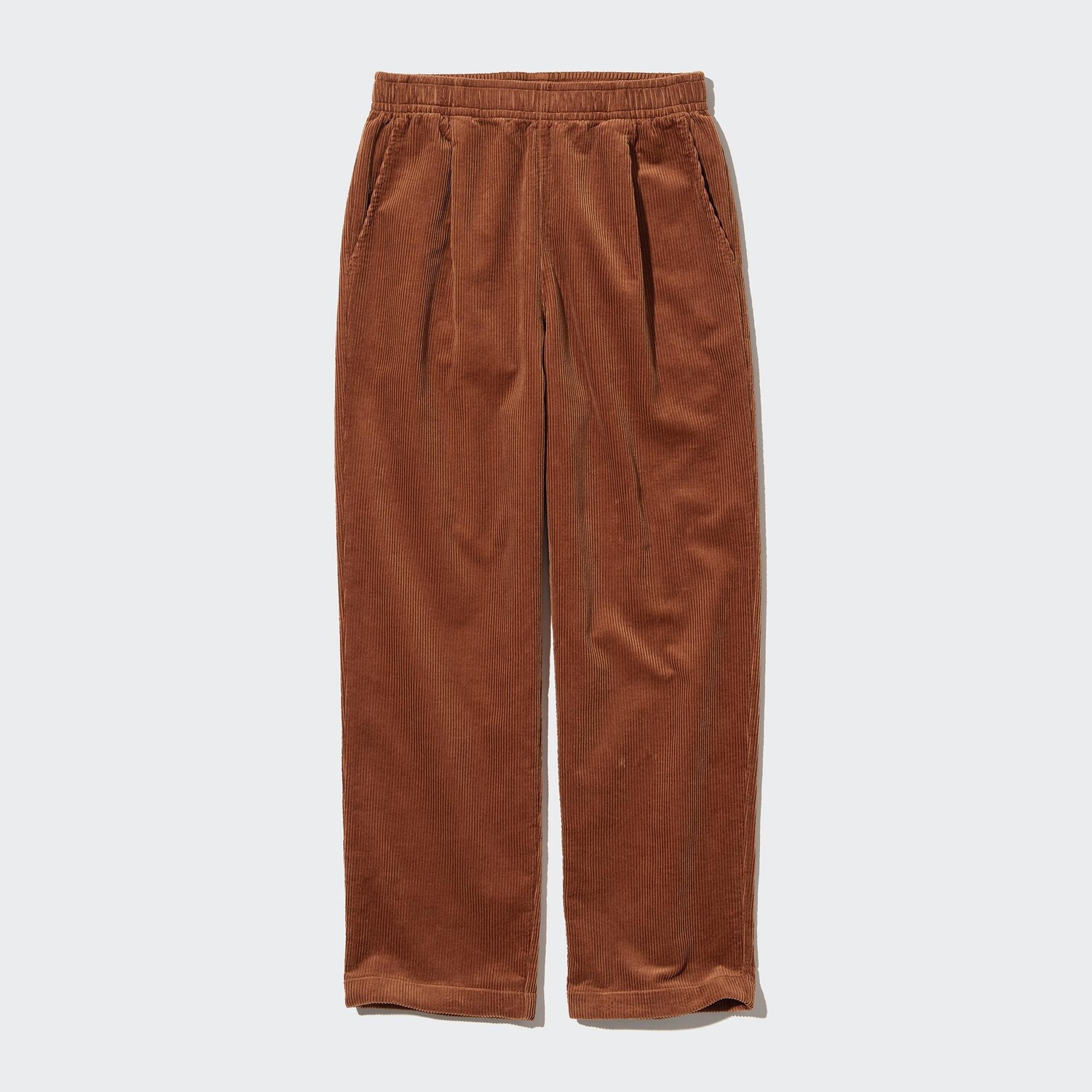 

Брюки UNIQLO relax вельветовые, коричневый