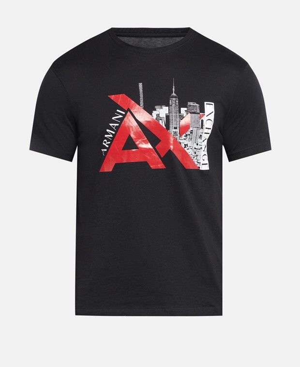 

Футболка Armani Exchange, черный