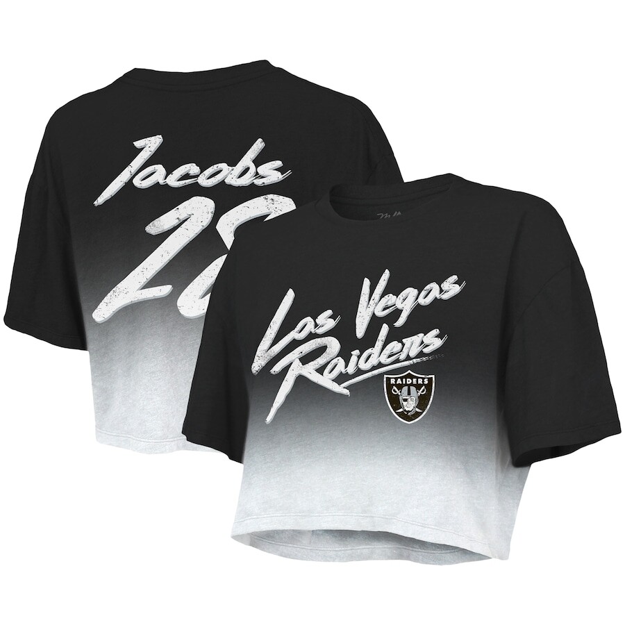 

Футболка с именем и номером Majestic Threads Las Vegas Raiders, черный