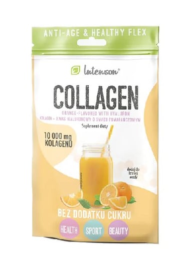 Intenson, Коллаген со вкусом апельсина, 11,3 г