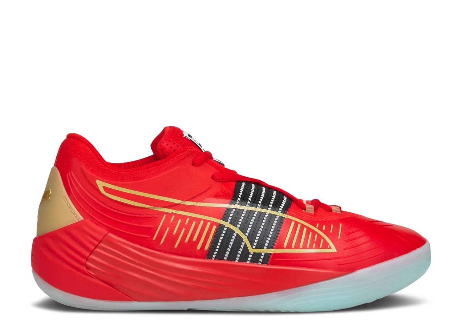 

Кроссовки Puma Fusion Nitro 'High Risk Red Team Gold', красный