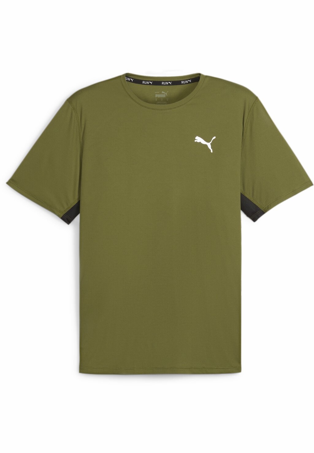 

Базовая футболка Puma, оливково-зеленая, Зеленый