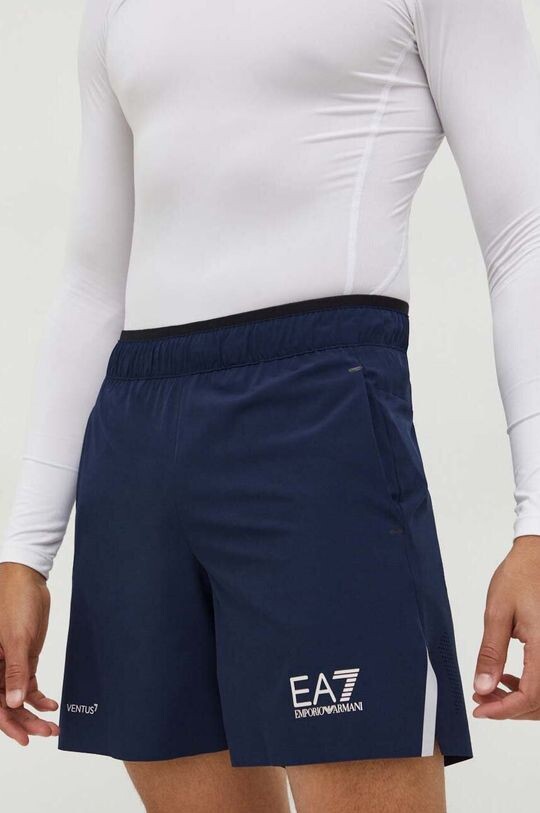

Шорты EA7 Emporio Armani, темно-синий
