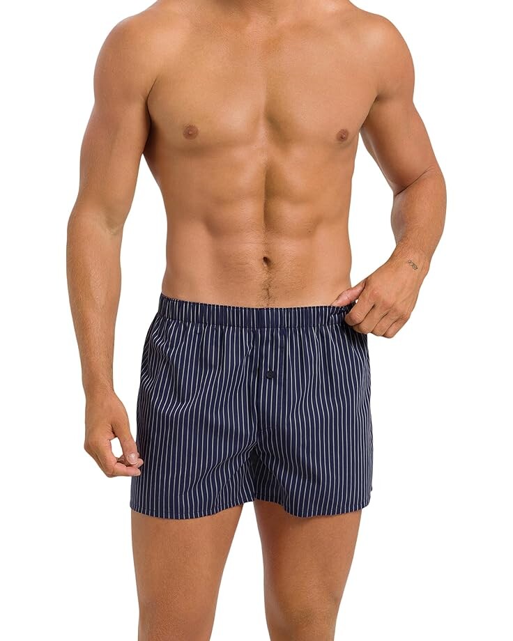 

Боксеры Hanro Fancy Woven, цвет Pure Stripe