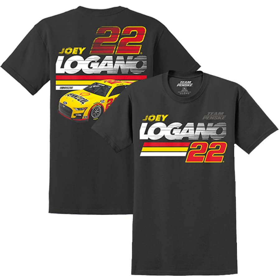 

Футболка с коротким рукавом Team Penske Joey Logano, черный