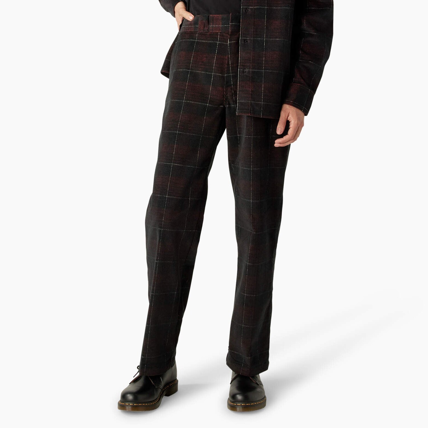

Вельветовые брюки Dickies Alma, цвет Dark Corduroy Plaid (Ckd)