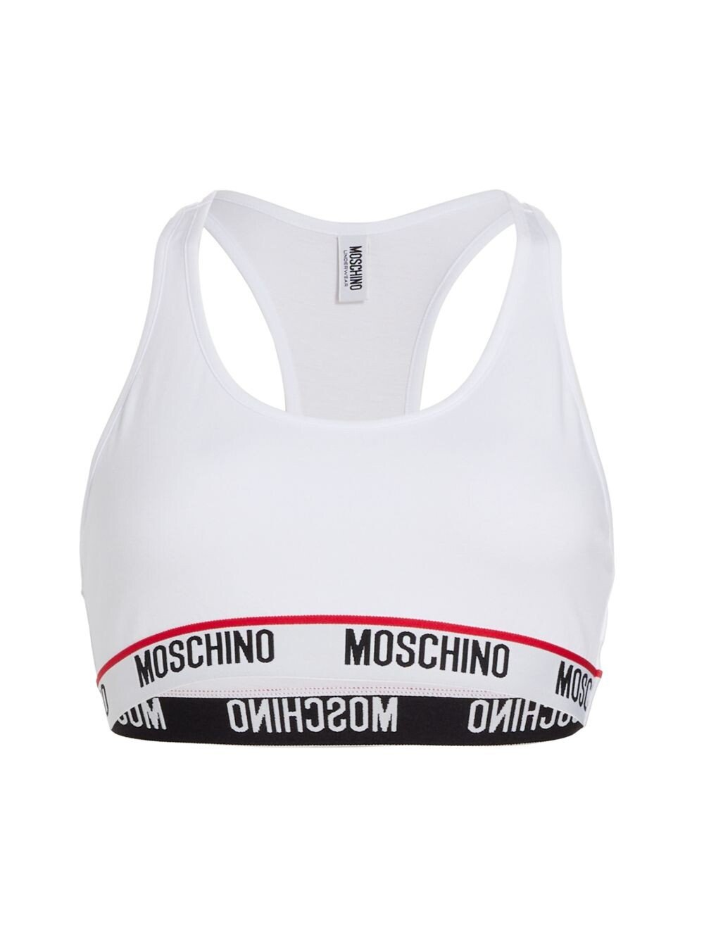 

Бюстгальтер с логотипом Moschino, белый