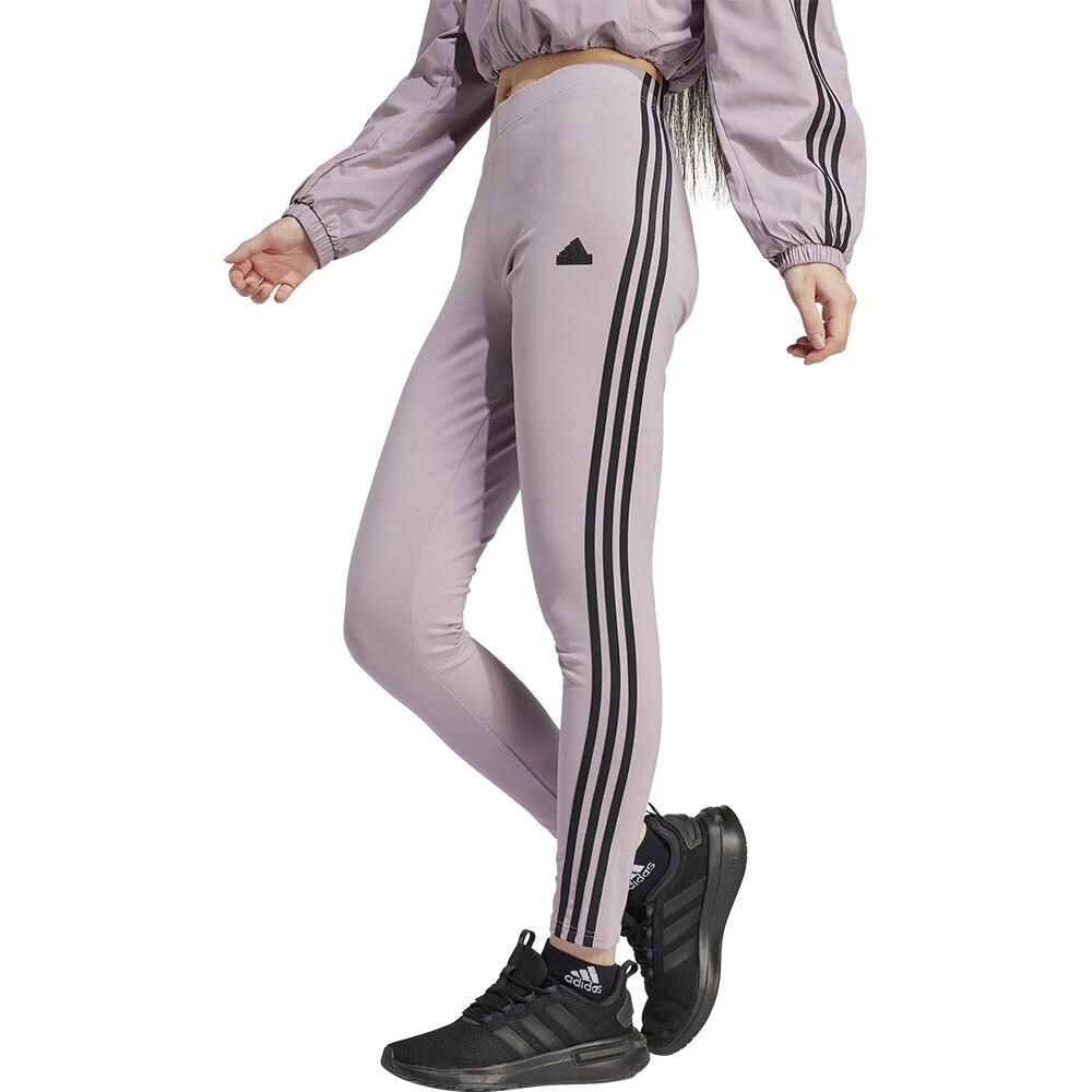 

Леггинсы adidas Future Icons 3 Stripes, фиолетовый