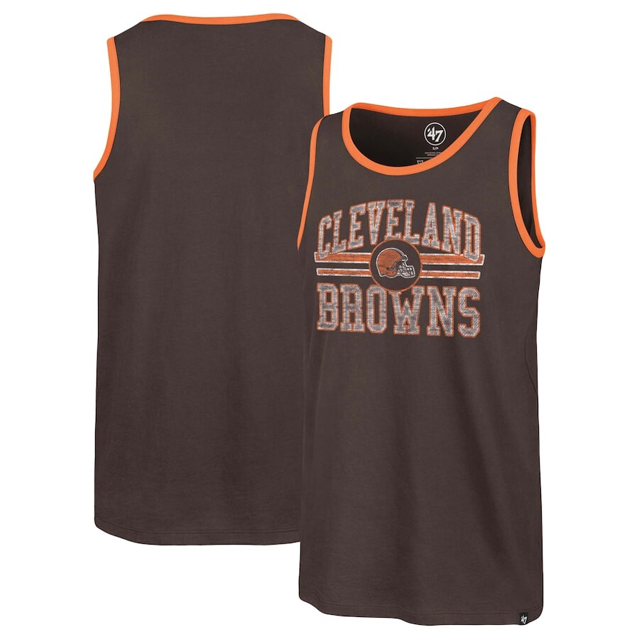 

Майка 47 Cleveland Browns, коричневый