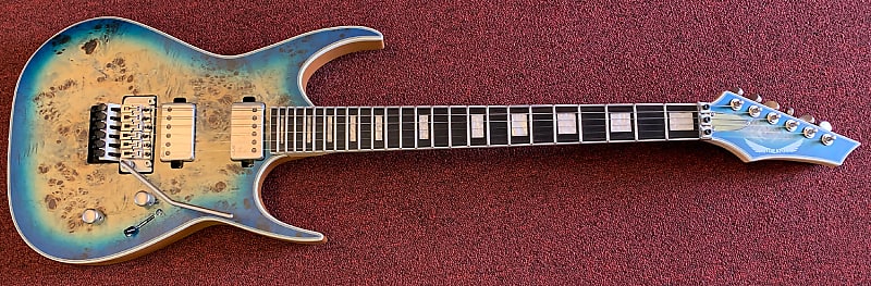 цена Электрогитара Dean EXILE SELECT F BRL STQB Floyd Rose Burled Poplar Electric Guitar