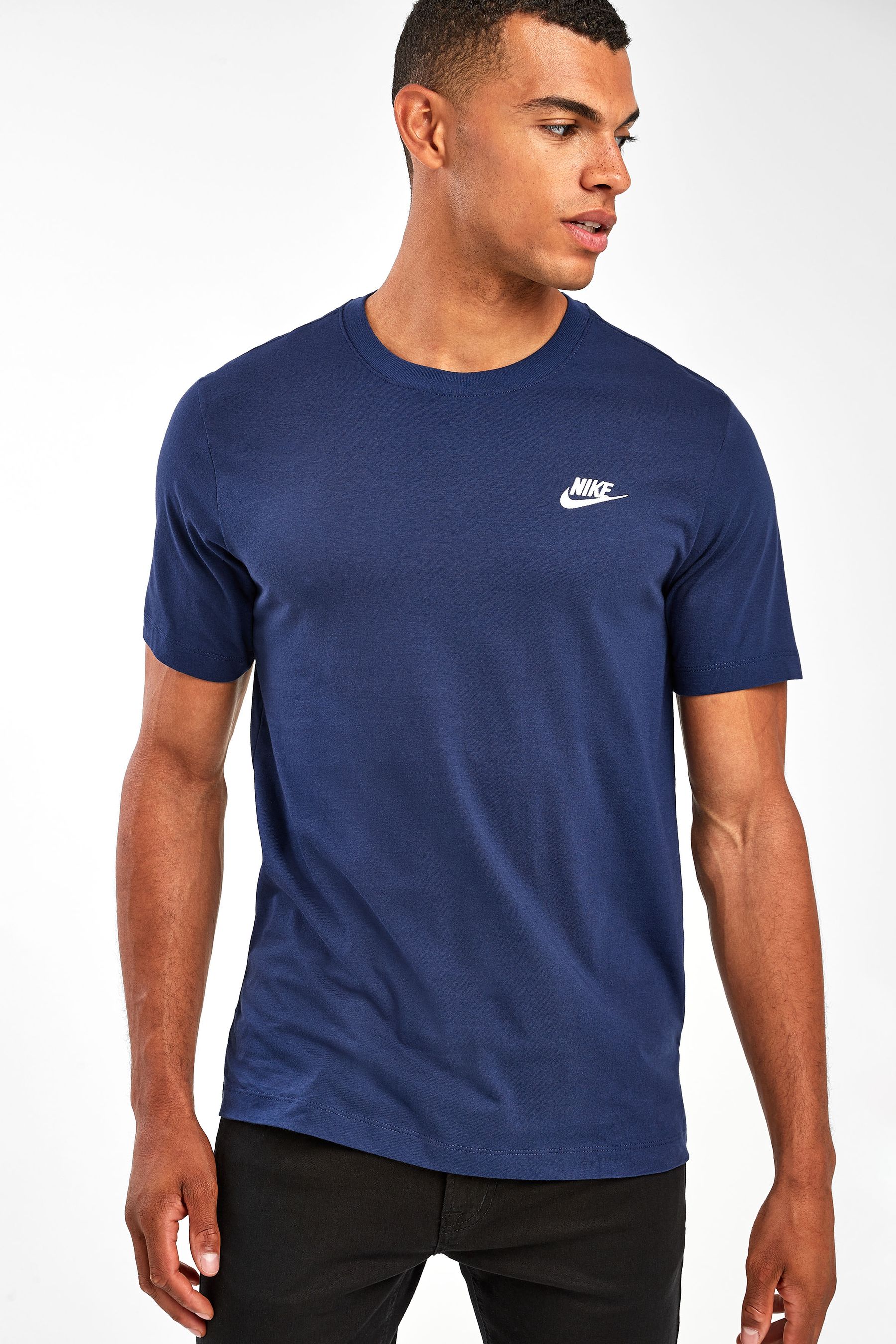 цена Клубная футболка Nike, синий