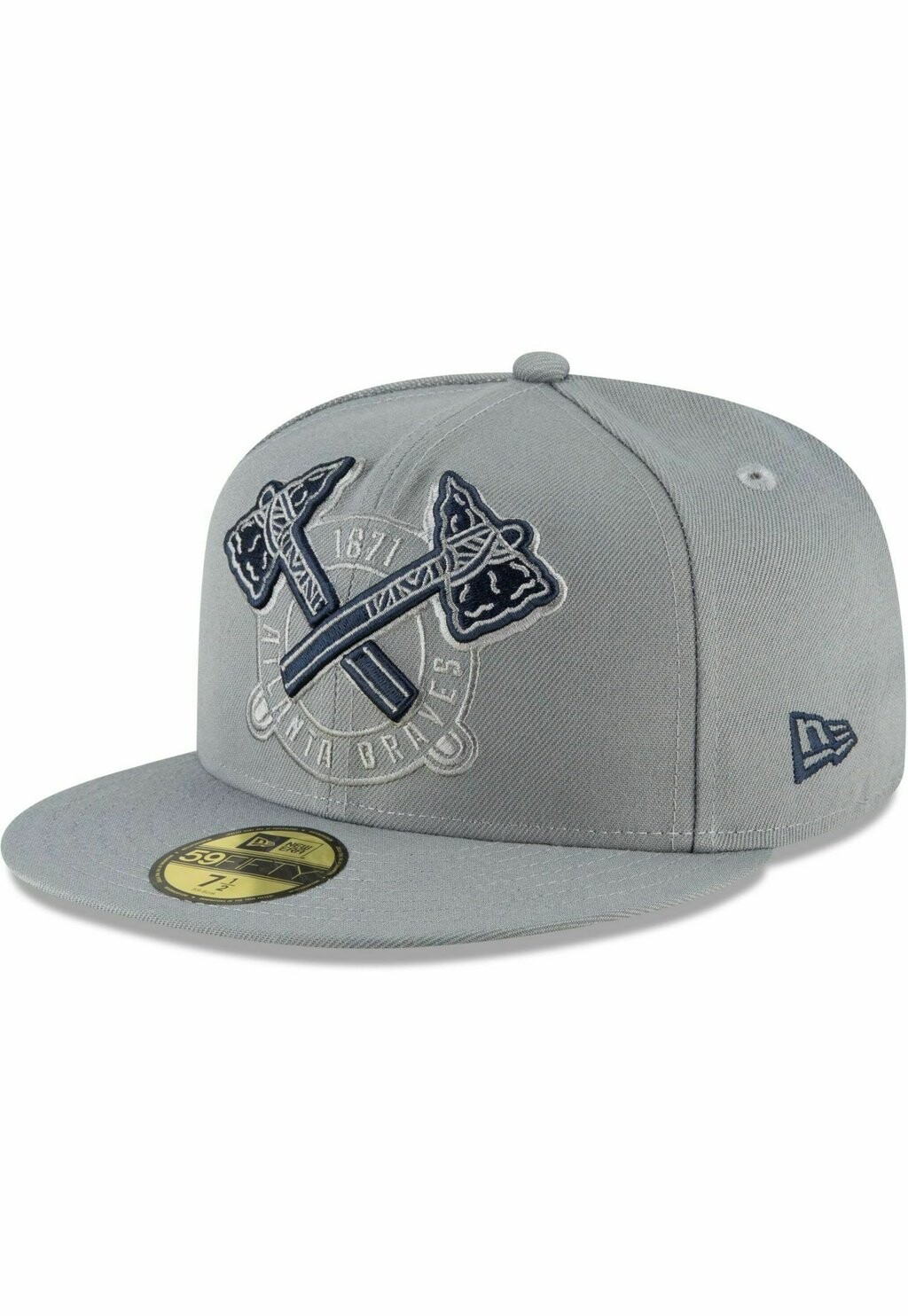 Бейсболка 59FIFTY STORM MLB COOPERSTOWN TEAM New Era, цвет atlanta braves