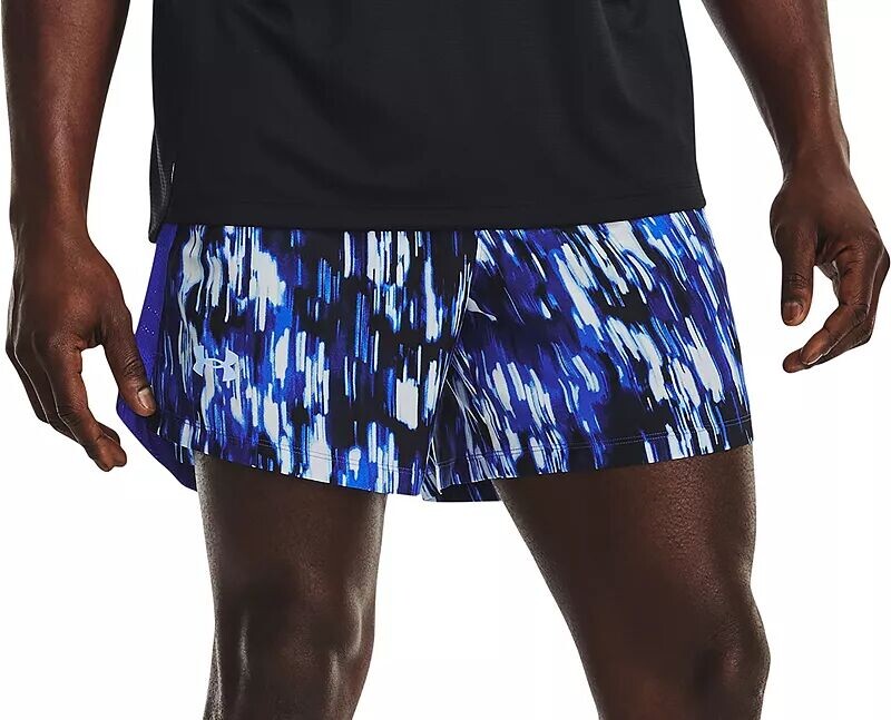 

Мужские шорты из эластичной ткани с принтом Under Armour шириной 5 дюймов