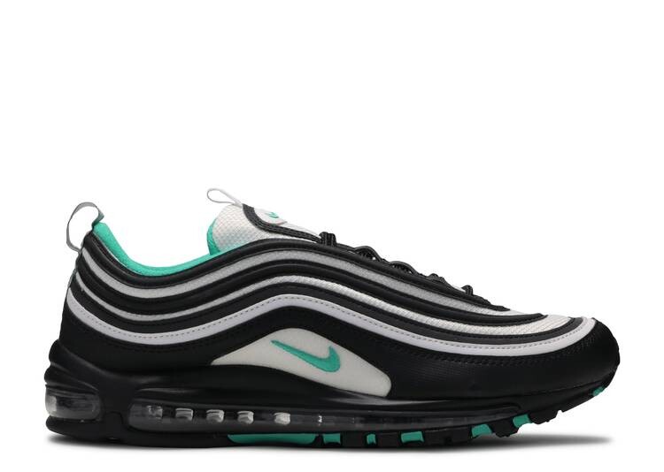 

Кроссовки Nike AIR MAX 97 'CLEAR EMERALD', черный, Черный;серый