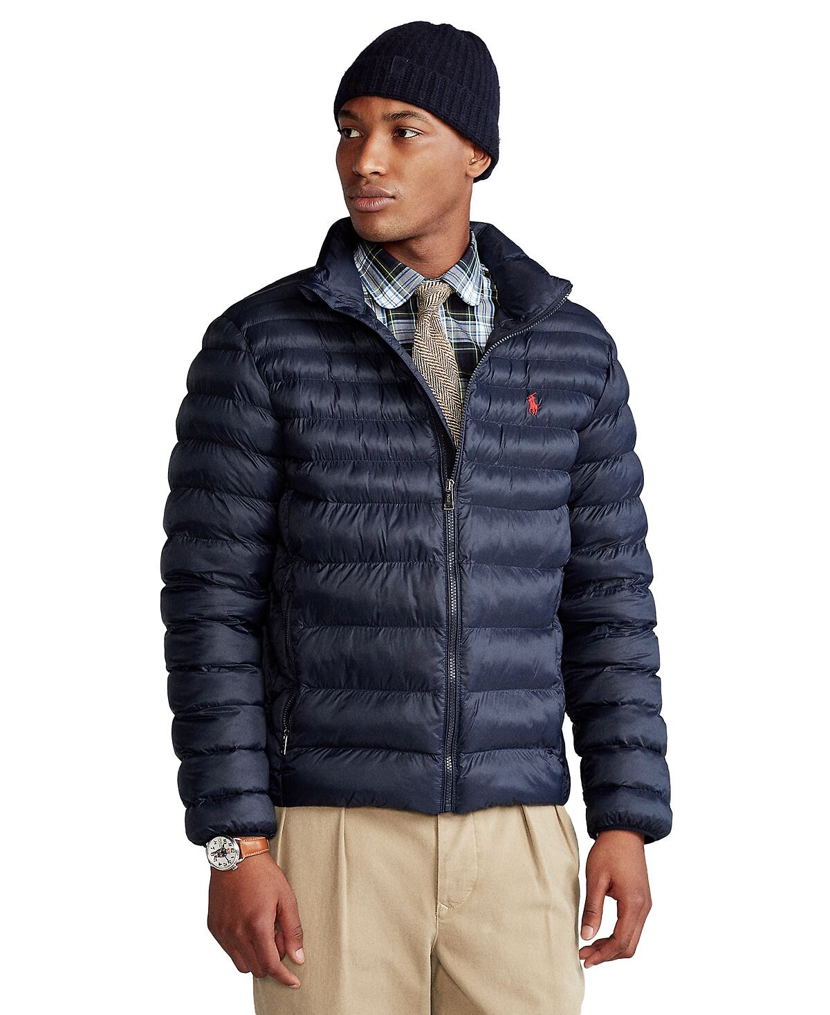 

Мужская компактная стеганая куртка Polo Ralph Lauren