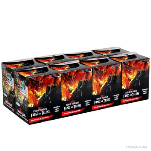 

Фигурки D&D Icons Of The Realms Miniatures: Fangs And Talons Booster Brick WizKids