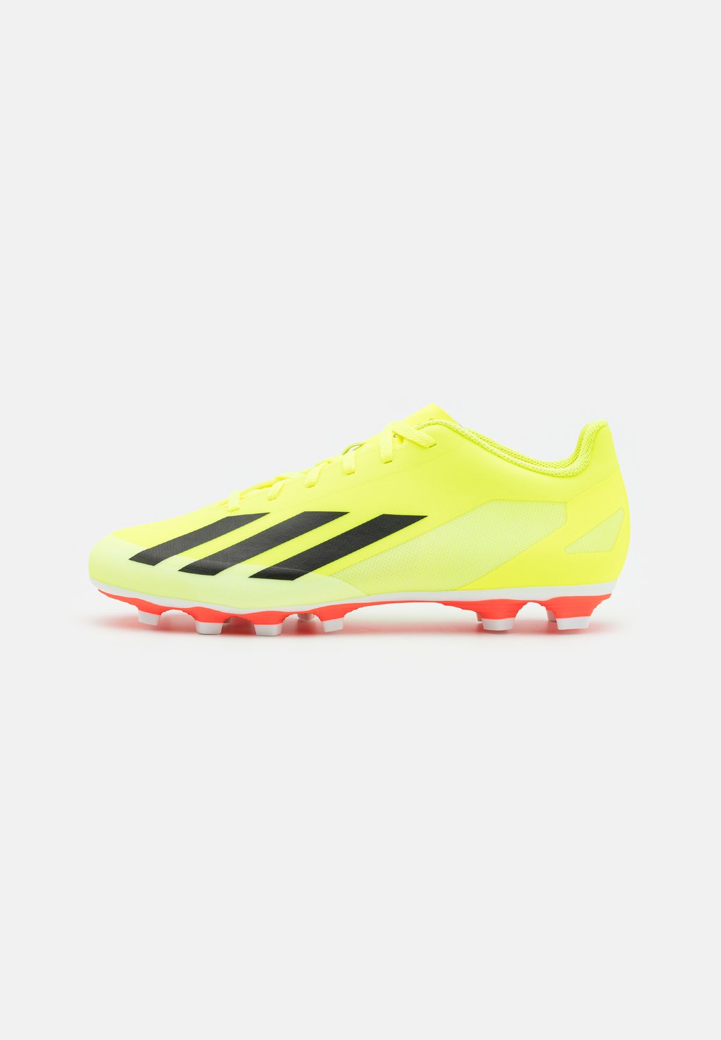 цена футбольные бутсы с шипами X Crazyfast Club Fxg Adidas, цвет solar yellow 2/core black/footwear white