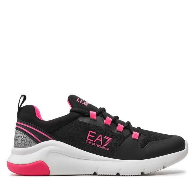 

Кроссовки EA7 Emporio Armani X8X180 XK389 M496 Black+Pink Fluo, черный