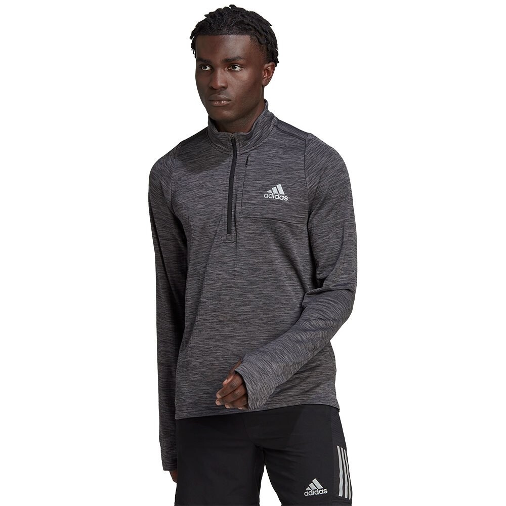 

Толстовка adidas Run Icons Cover, черный