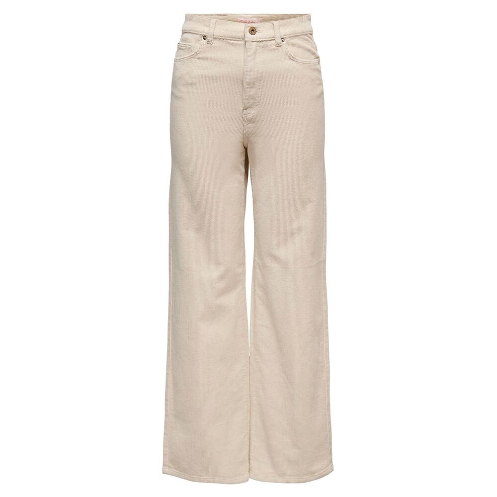 

Брюки Only Hope Global Ex Wide Cord High Waist, бежевый