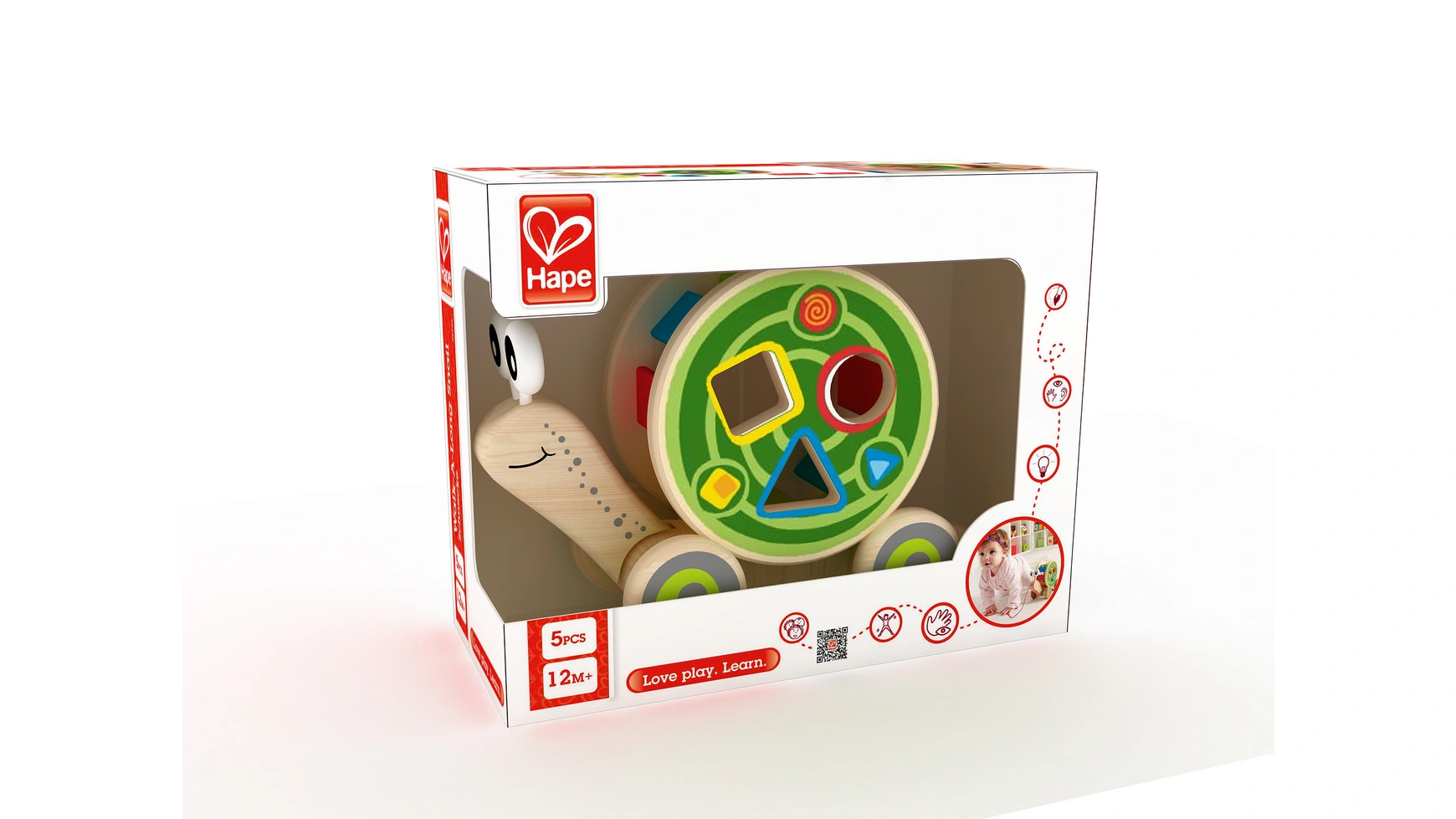 

Улитка-тягач e0349 Hape