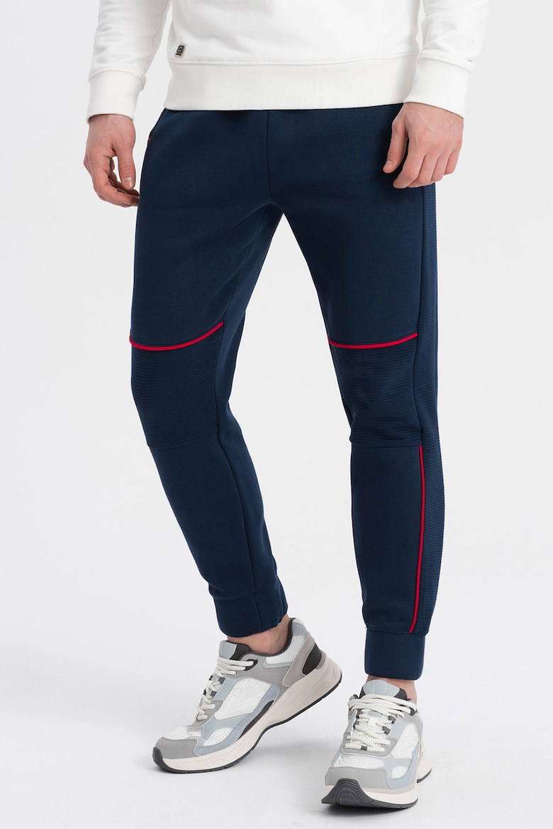 Спортивные брюки с контрастами Ombre, синий спортивные брюки с контрастами ombre серый