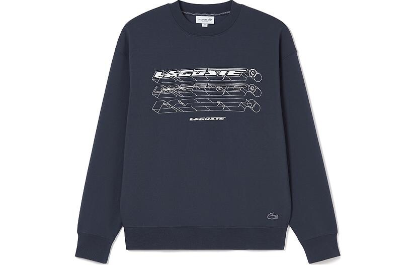 

Толстовка мужская темно-синяя Lacoste, темно-синий